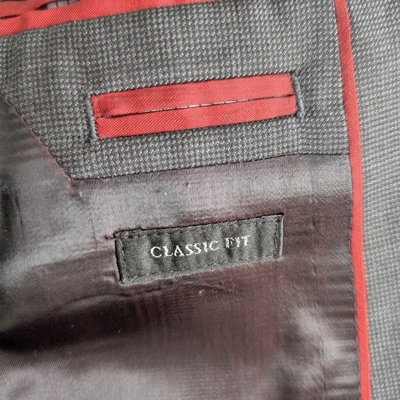 ZARA Merino Blazer Suit Classic Notched - Picture 8 of 13